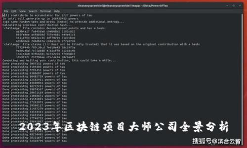 2023年区块链项目大师公司全景分析